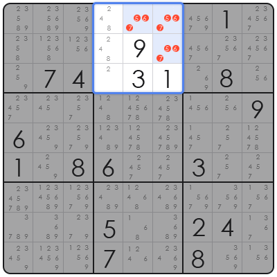 sudoku x
